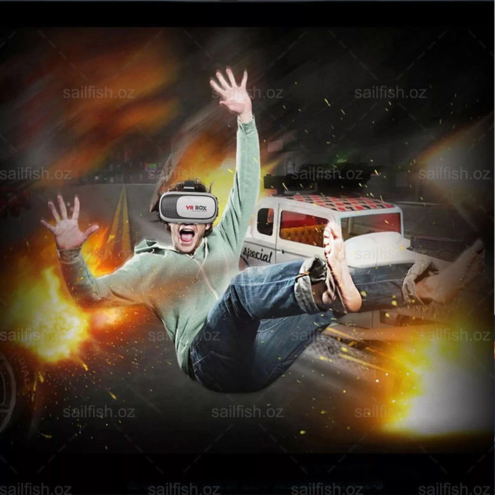 Virtual Reality 3D VR Glasses Headset Box Helmet for Phone and Android phone