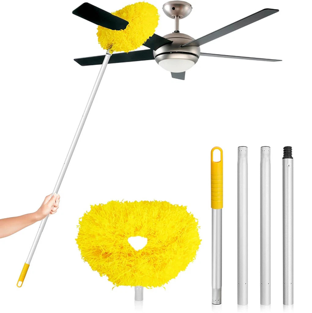Ceiling Fan Blade Cleaner Ceiling Duster Washable for Cleaning Wall Door Window