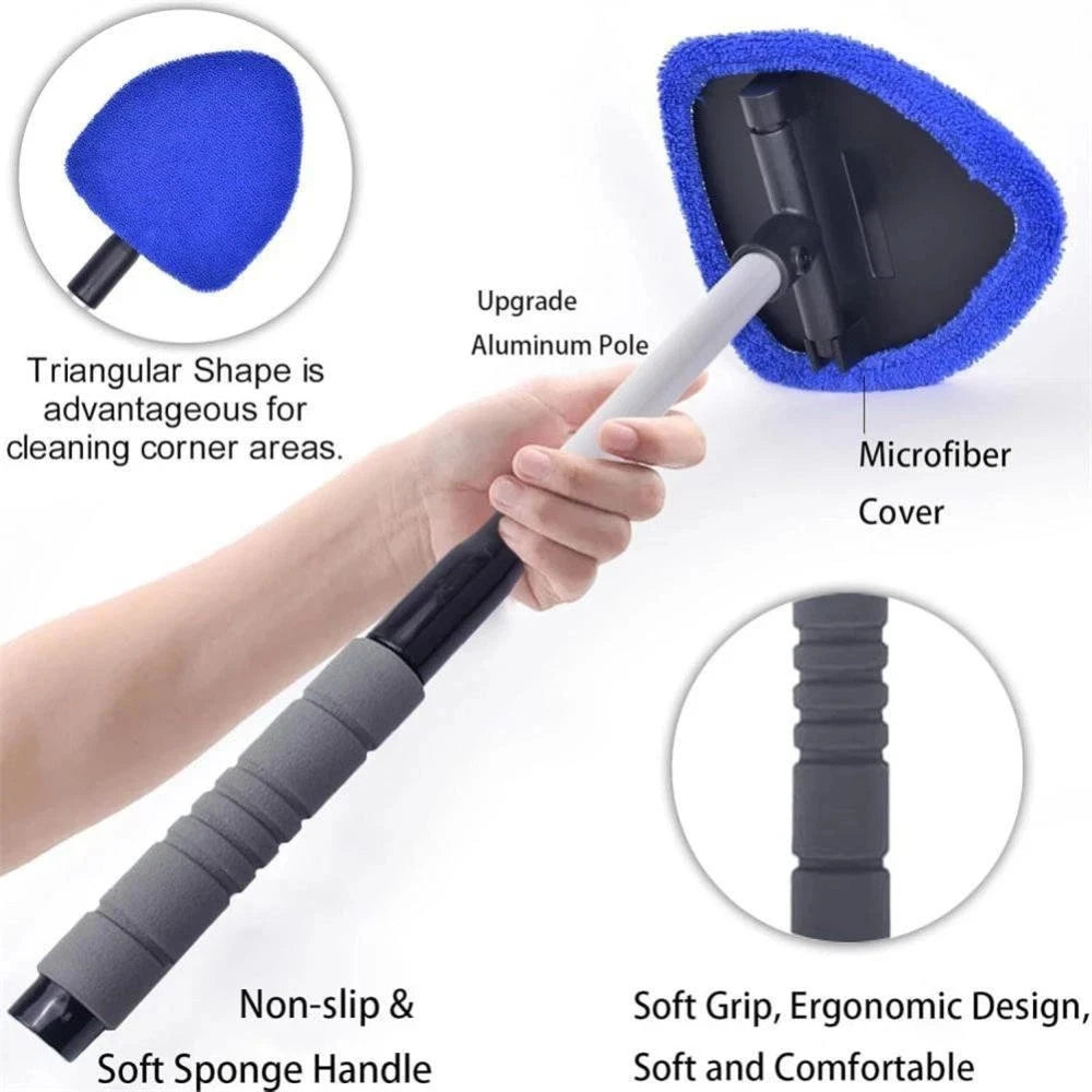 Window Cleaning Windshield Cleaner Wiper Glass Windscreen Car Brush Tool Set