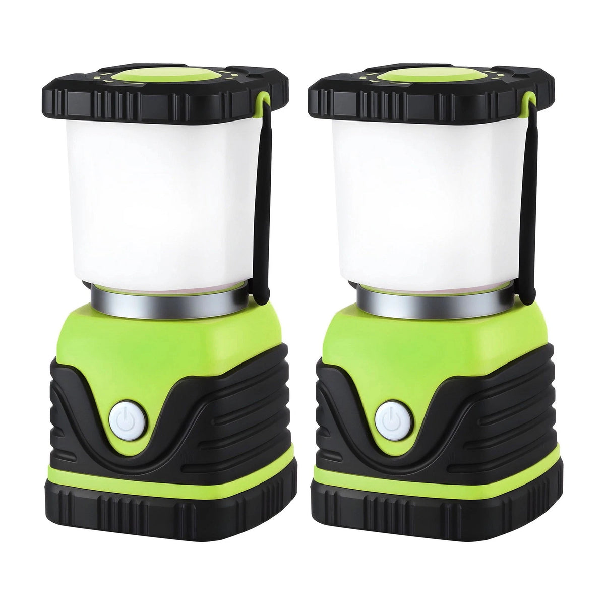Weisshorn 2PCS LED Camping Lantern 1000LM Portable Waterproof Emergency Light