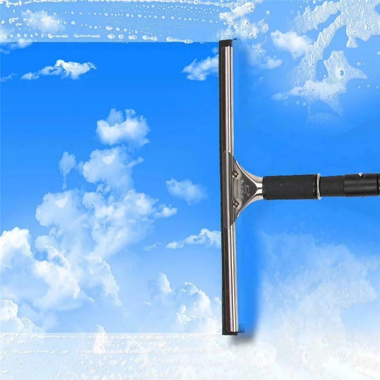 25-45cm Glass Window Cleaning Squeegee Blade Wiper Cleaner Home Shower Bathroom