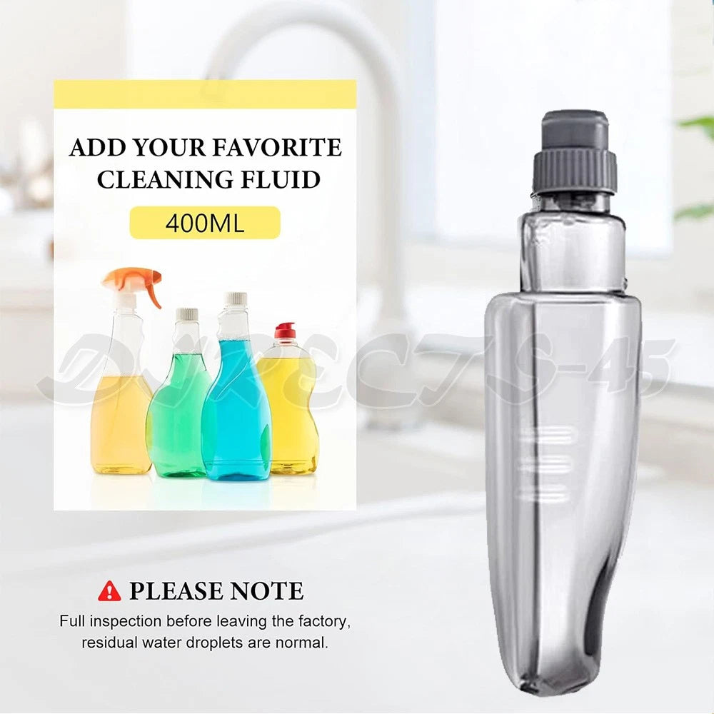 Spray Mop Microfibre Flat Mop Cleaner Floor Kitchen Bathroom Cleaner with 6 Mops