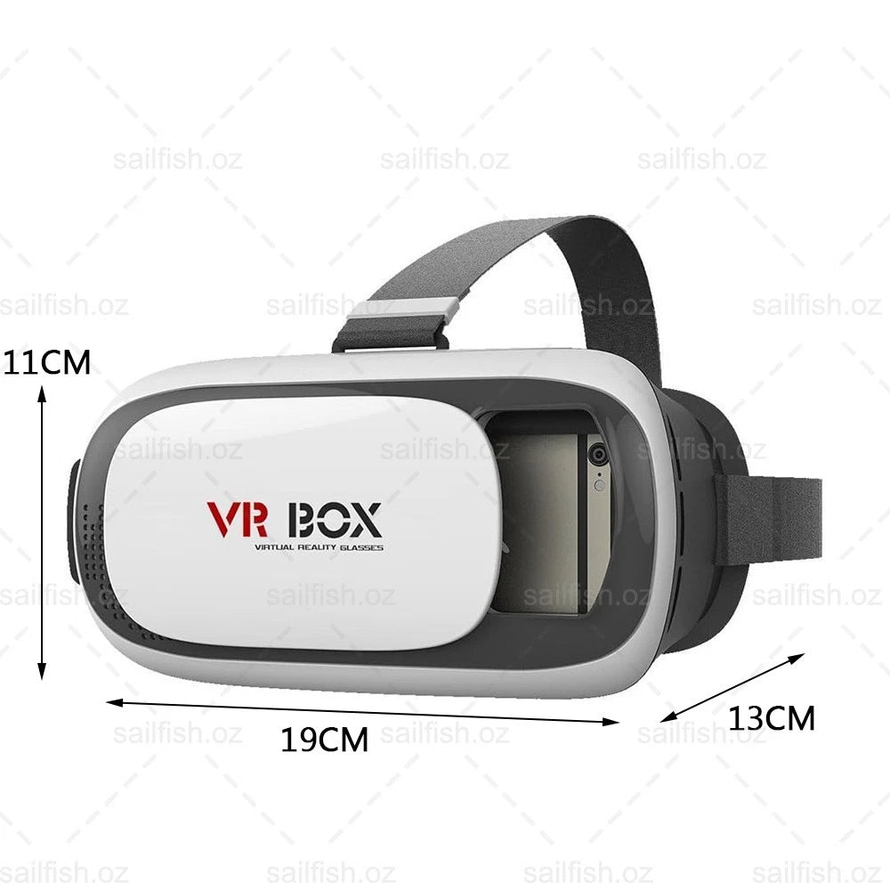 Virtual Reality 3D VR Glasses Headset Box Helmet for Phone and Android phone