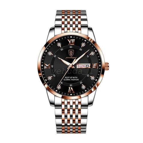 SALE - Men's Luxury watch | Waterproof Luminous Stainless Steel | Quartz watch