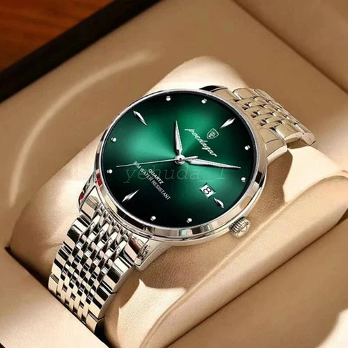 SALE - Men's Luxury watch | Waterproof Luminous Stainless Steel | Quartz watch