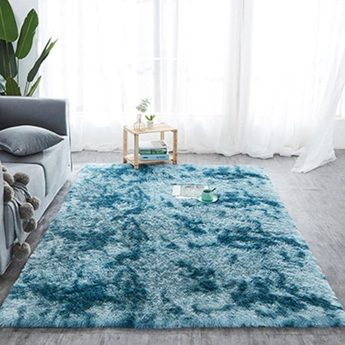 Large Fluffy Shaggy Area Rug Soft Mat Floor Carpet Living Room Bedroom Non Slip