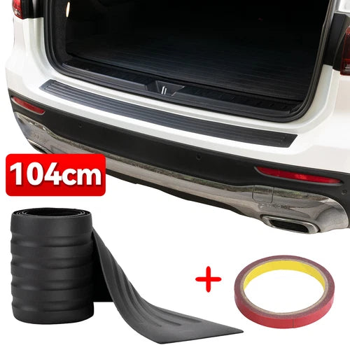 Car Rear Bumper Edge Protector Cover Sill Scuff Plate Trim Pad Accessories 104cm