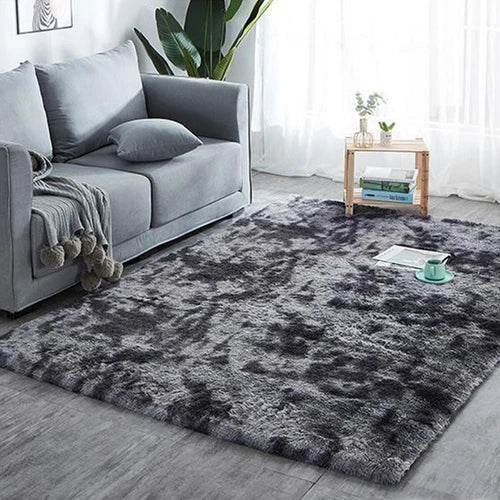 Large Fluffy Shaggy Area Rug Soft Mat Floor Carpet Living Room Bedroom Non Slip