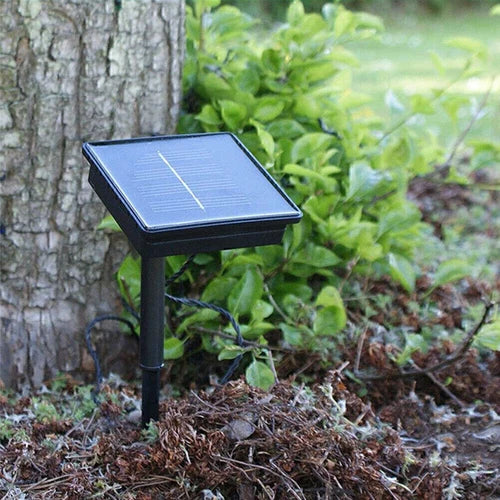 10M 100 LED Solar Powered Ivy Vine Fairy String Lights Garden Outdoor Wall Light