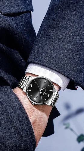 SALE - Men's Luxury watch | Waterproof Luminous Stainless Steel | Quartz watch