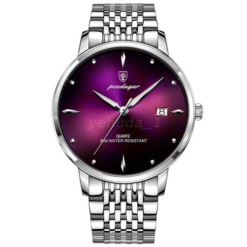 SALE - Men's Luxury watch | Waterproof Luminous Stainless Steel | Quartz watch