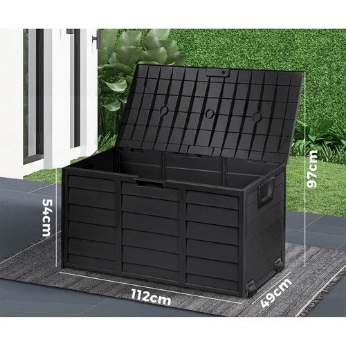 Livsip Outdoor Storage Box Container Garden Shed Toys Tool Chest Indoor Outdoor
