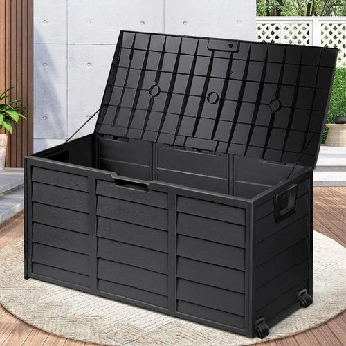 Livsip Outdoor Storage Box Container Garden Shed Toys Tool Chest Indoor Outdoor