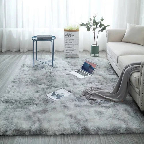 Large Fluffy Shaggy Area Rug Soft Mat Floor Carpet Living Room Bedroom Non Slip