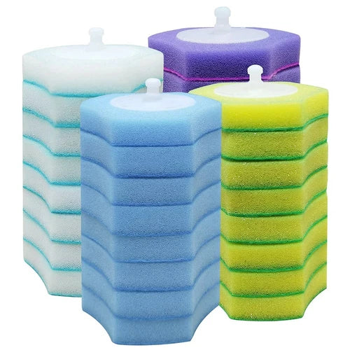 32PCS Replacement Heads for BOOMJOY Disposable Toilet Brush Only