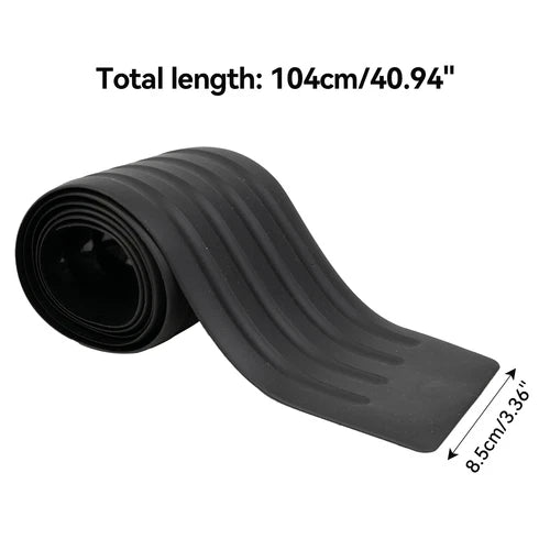 Car Rear Bumper Edge Protector Cover Sill Scuff Plate Trim Pad Accessories 104cm