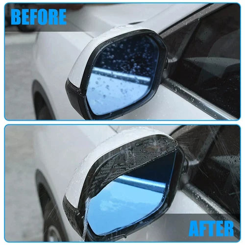 2PCS Car Rear View Side Mirror Rain Board Eyebrow Guard Sun Visor Accessories AU