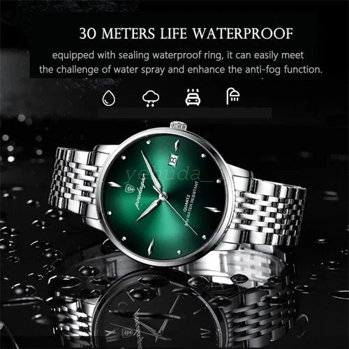 SALE - Men's Luxury watch | Waterproof Luminous Stainless Steel | Quartz watch