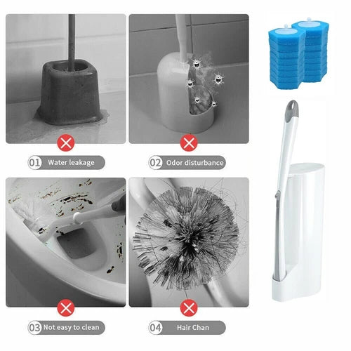 32PCS Replacement Heads for BOOMJOY Disposable Toilet Brush Only