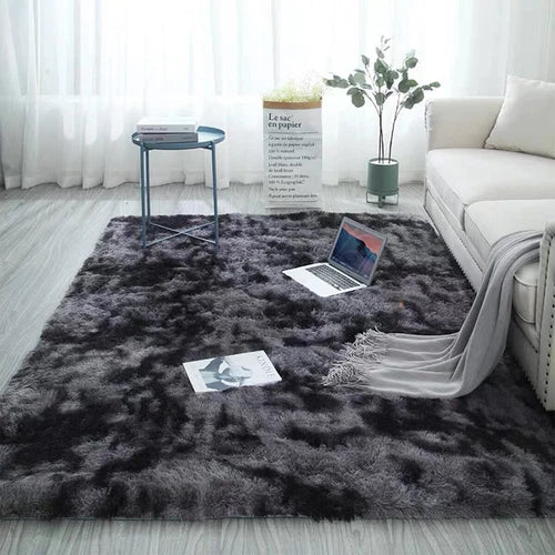 Large Fluffy Shaggy Area Rug Soft Mat Floor Carpet Living Room Bedroom Non Slip