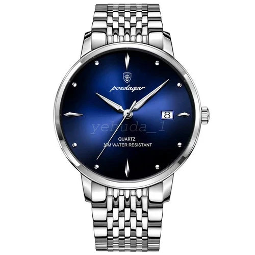SALE - Men's Luxury watch | Waterproof Luminous Stainless Steel | Quartz watch