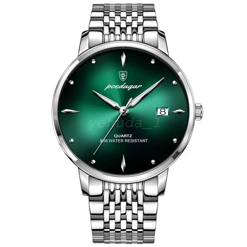 SALE - Men's Luxury watch | Waterproof Luminous Stainless Steel | Quartz watch