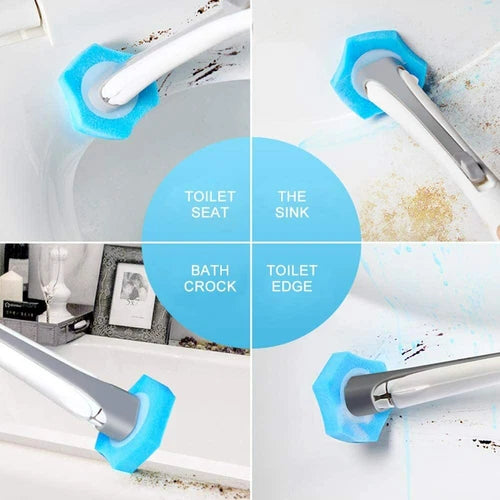 32PCS Replacement Heads for BOOMJOY Disposable Toilet Brush Only