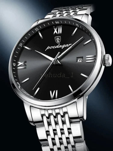 SALE - Men's Luxury watch | Waterproof Luminous Stainless Steel | Quartz watch