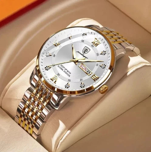 SALE - Men's Luxury watch | Waterproof Luminous Stainless Steel | Quartz watch
