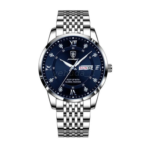 SALE - Men's Luxury watch | Waterproof Luminous Stainless Steel | Quartz watch