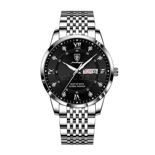 SALE - Men's Luxury watch | Waterproof Luminous Stainless Steel | Quartz watch
