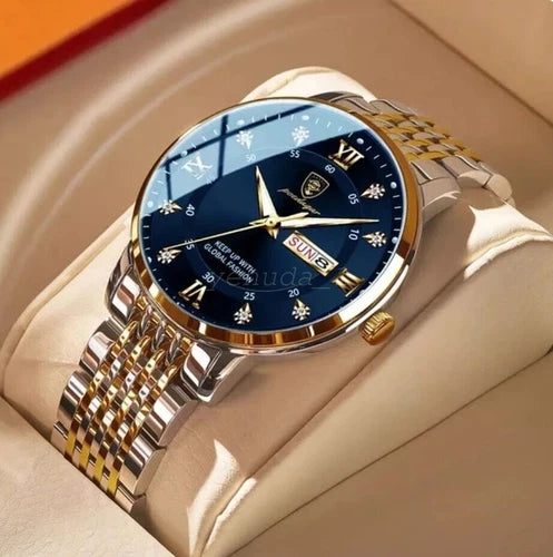 SALE - Men's Luxury watch | Waterproof Luminous Stainless Steel | Quartz watch
