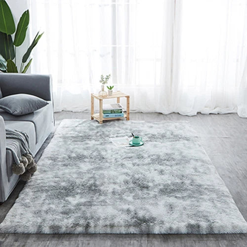 Large Fluffy Shaggy Area Rug Soft Mat Floor Carpet Living Room Bedroom Non Slip