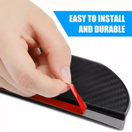 2PCS Car Rear View Side Mirror Rain Board Eyebrow Guard Sun Visor Accessories AU
