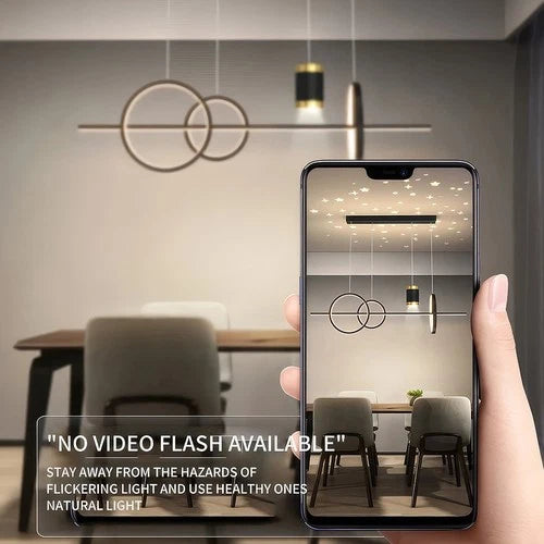 LED Dimming Chandelier Modern Ceiling Light Kitchen Dining Living Room w Remote
