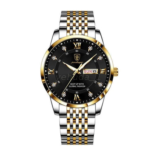 SALE - Men's Luxury watch | Waterproof Luminous Stainless Steel | Quartz watch