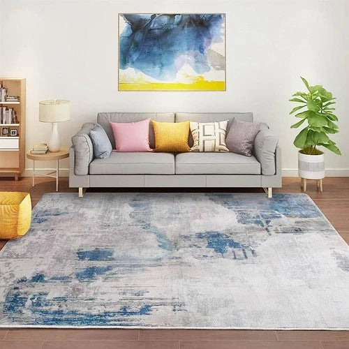 Modern Abstract Area Rug Soft No Slip Floor Carpet Living Room Bedroom Large Mat